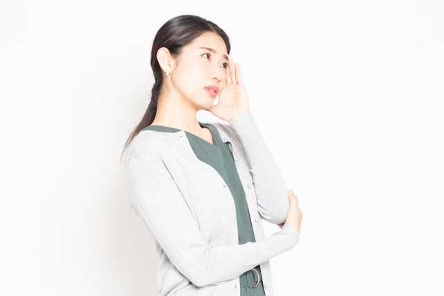 シックハウスの女性